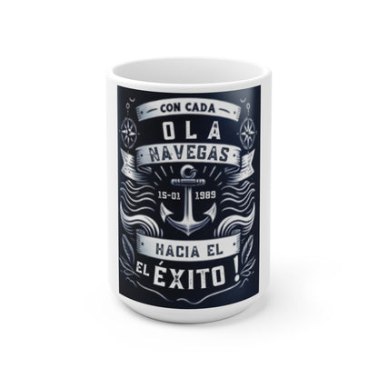 Taza "Navegando hacia el Éxito"