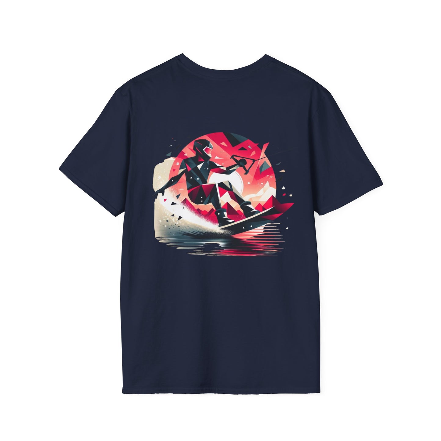 Camiseta Unisex "Moonlit Wakeboard"