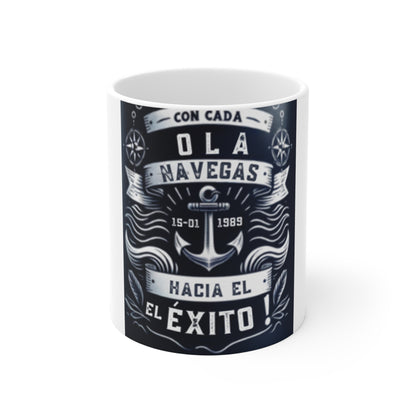 Taza "Navegando hacia el Éxito"