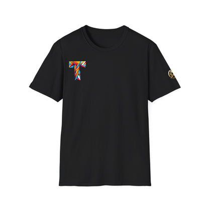 Trazo de Tradición - Camiseta con Inicial 'T' Estilo PrintAlchemyst