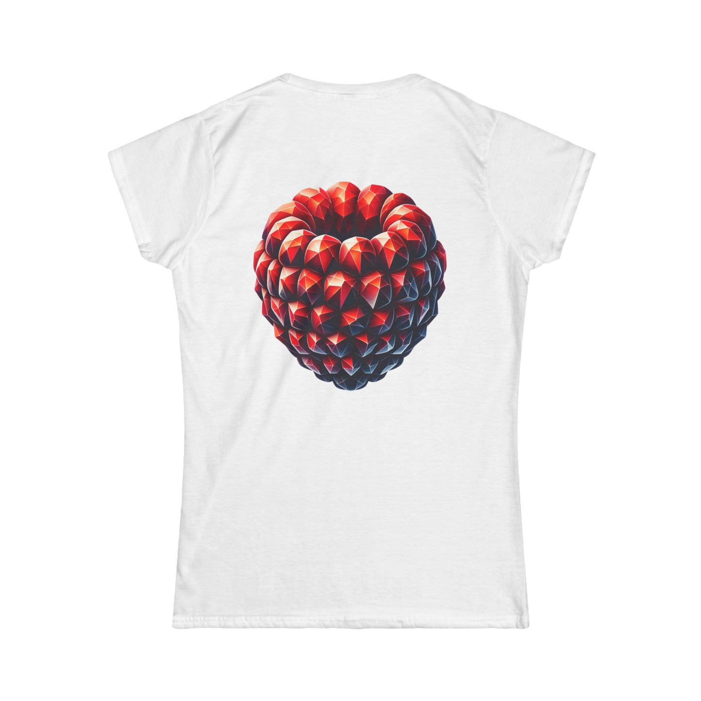 Camiseta para Mujer "Corazón de Frambuesa"