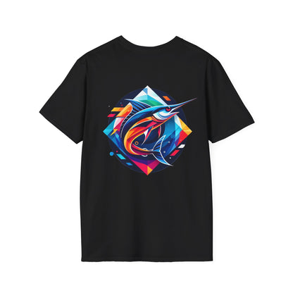 Camiseta Unisex "Pez Espada Geométrico"