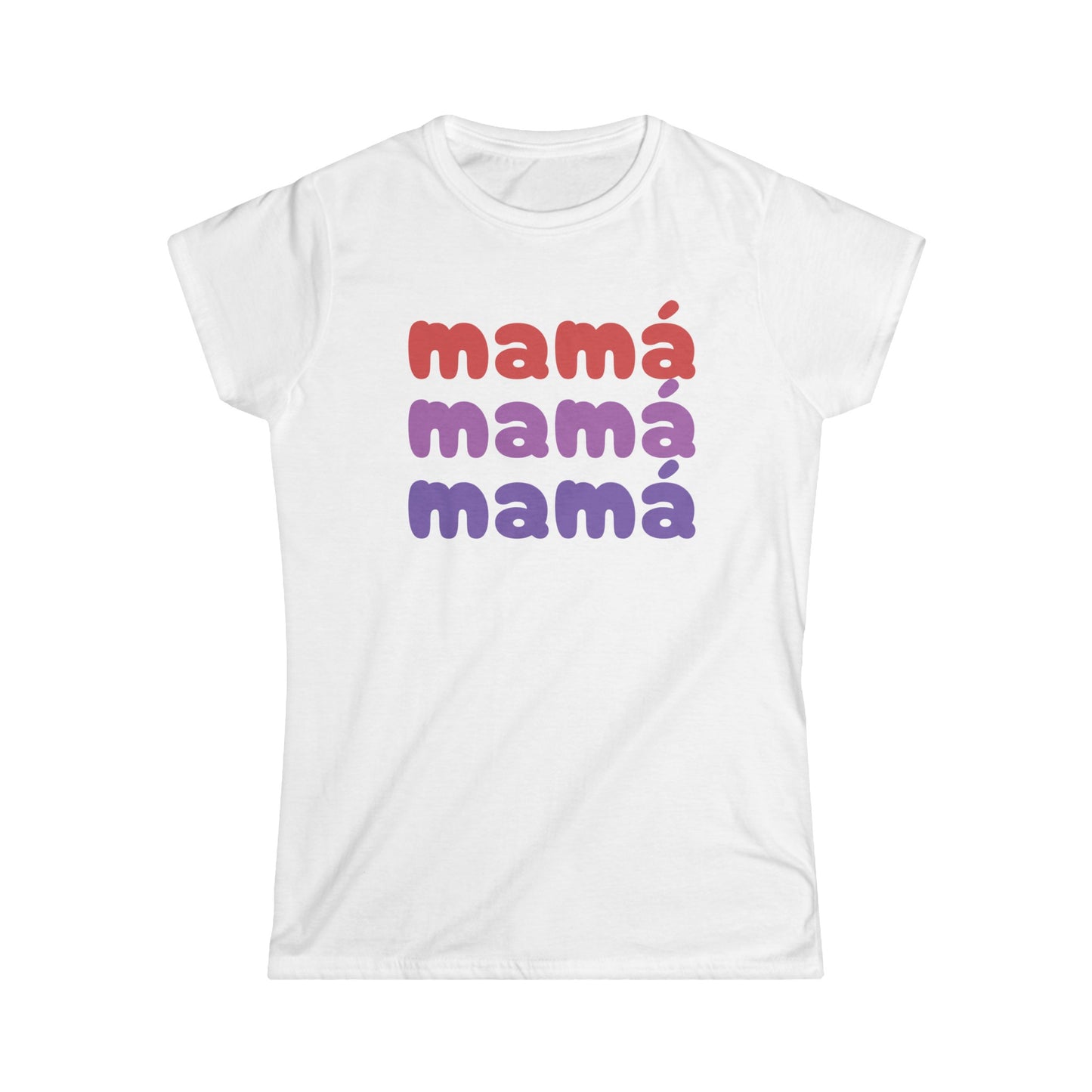 Eco de Amor - Camiseta Mamá Tricolor