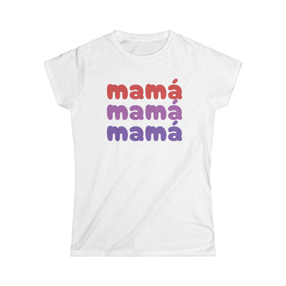 Eco de Amor - Camiseta Mamá Tricolor