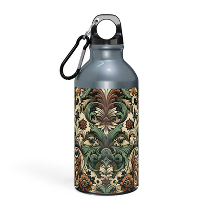 Botella Metálica Vintage Floral de 400ml - Elegancia Clásica