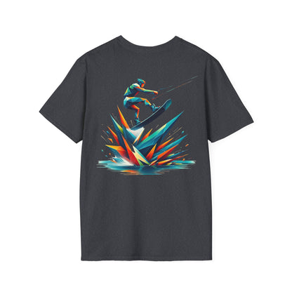 Camiseta Unisex "Wakeboard Splash"