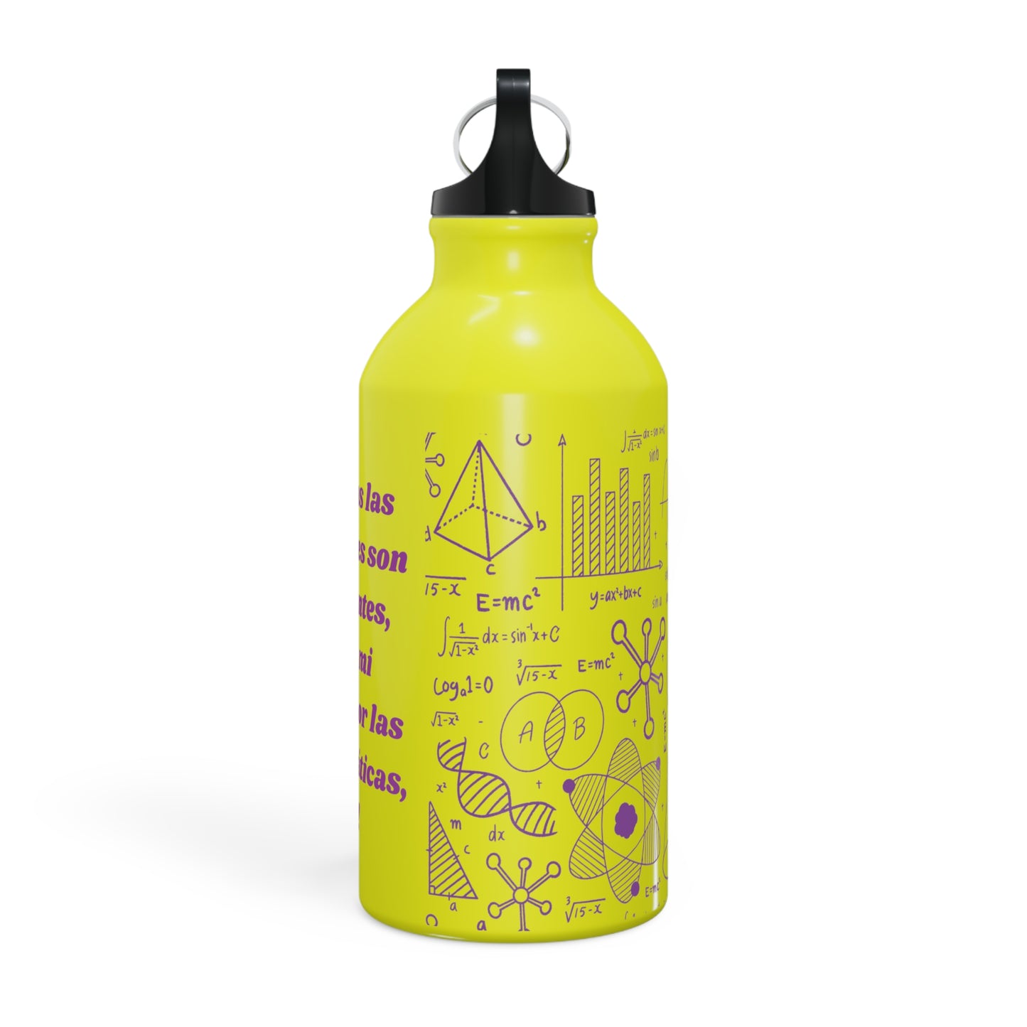 Botella Metálica Matemática de 400ml - Constante Amor por las Matemáticas