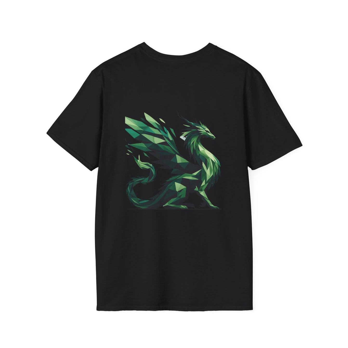 Camiseta Unisex Dragón Verde de PrintAlchemyst - Majestad y Misticismo