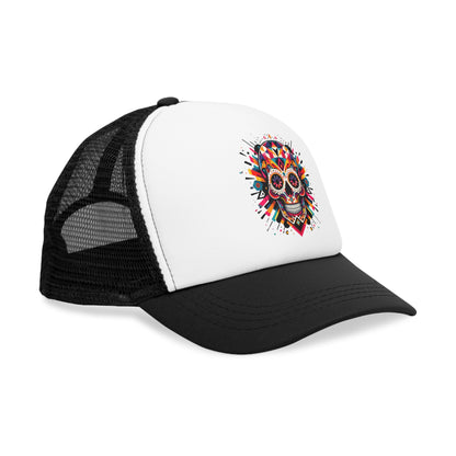 Gorra de Malla "Calavera Mexicana Vibrante"