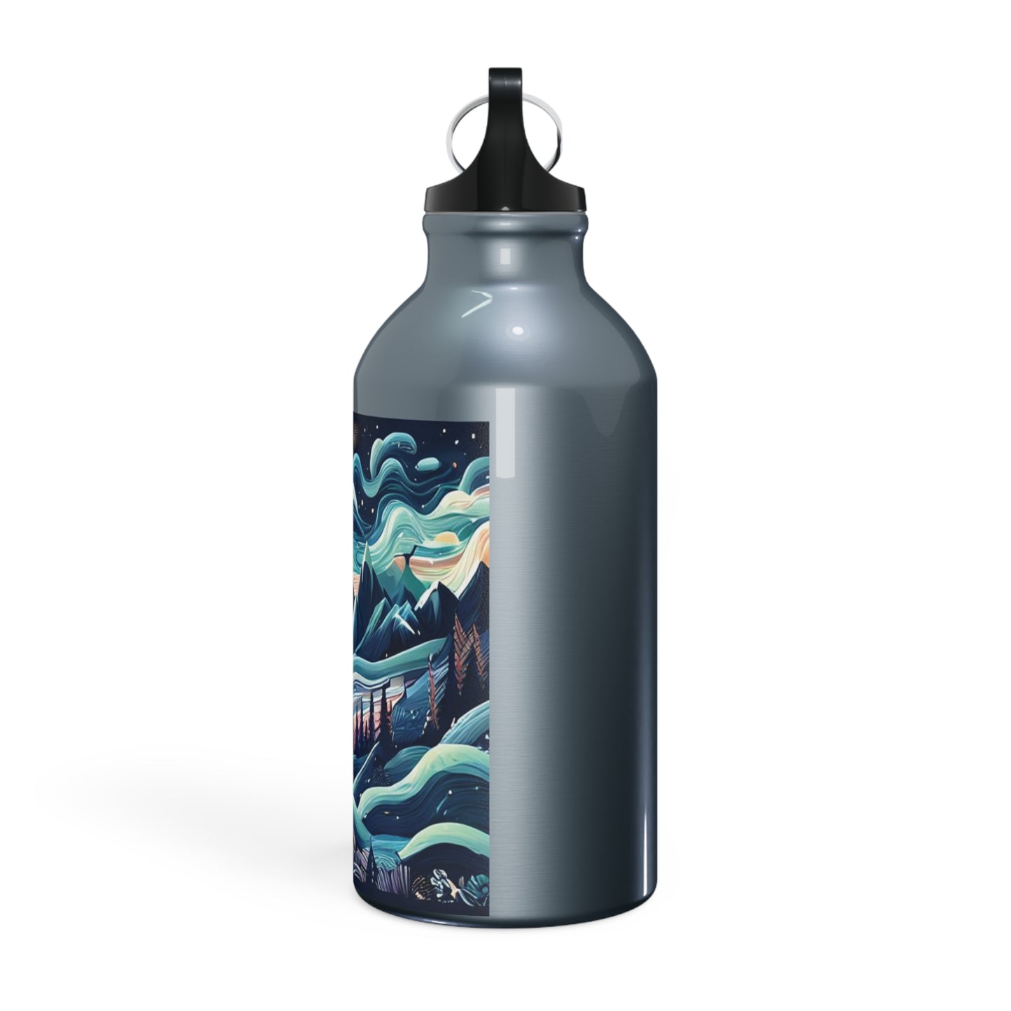 Botella Metálica Nocturna de 400ml - Paisaje Lunar