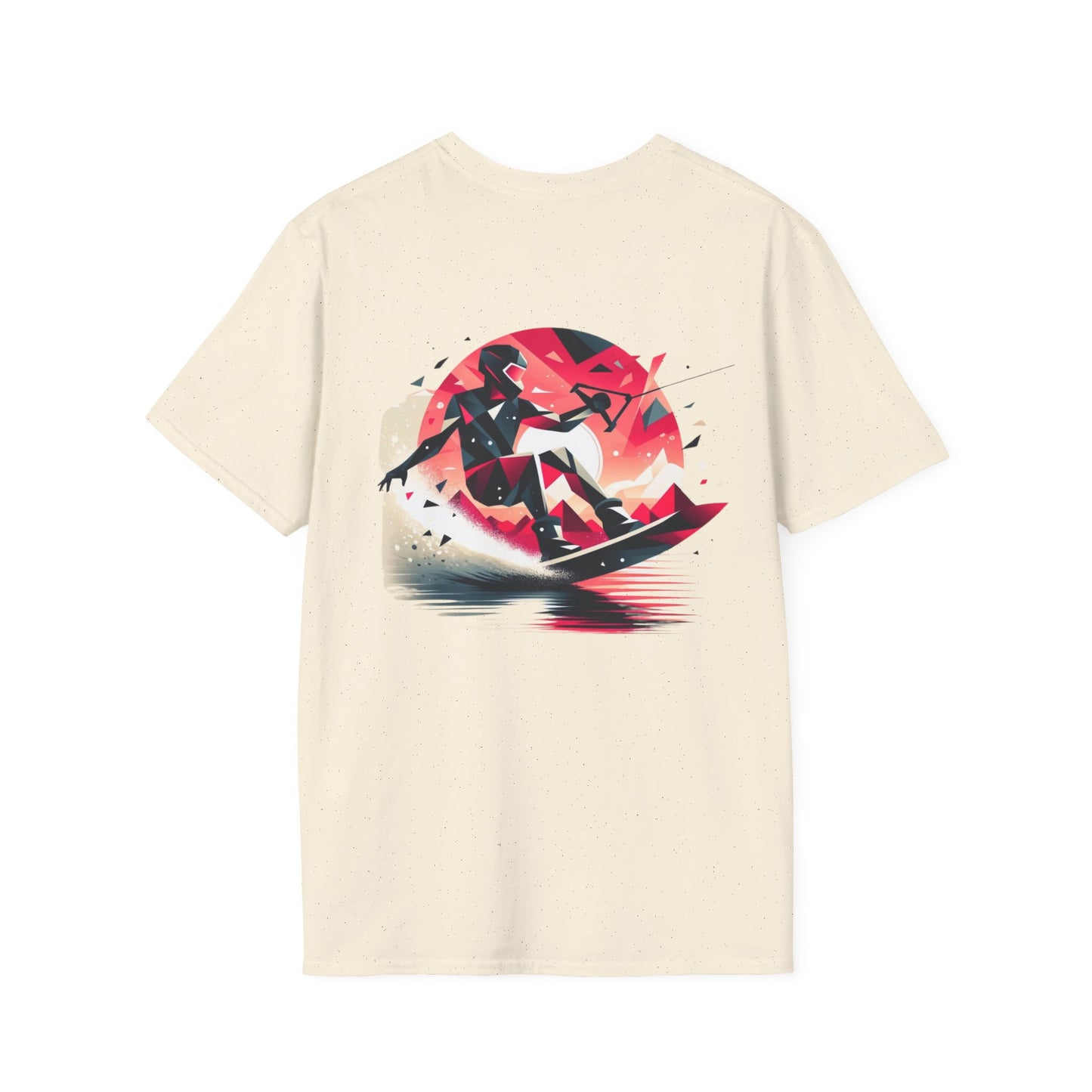 Camiseta Unisex "Moonlit Wakeboard"