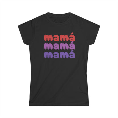 Eco de Amor - Camiseta Mamá Tricolor