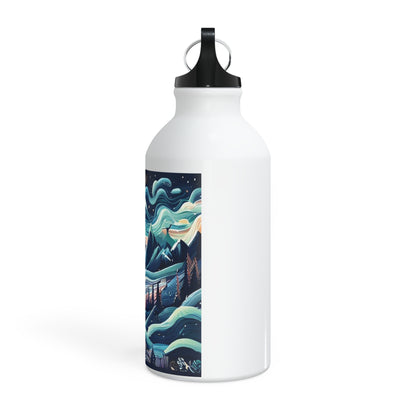 Botella Metálica Nocturna de 400ml - Paisaje Lunar