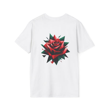 Camiseta Unisex "Rosa Geométrica