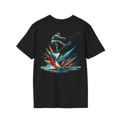 Camiseta Unisex "Wakeboard Splash"