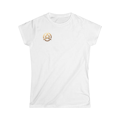 Camiseta para Mujer "Fresa Geométrica"