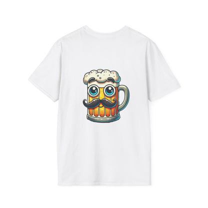 Camiseta Unisex "Moustache Beer"