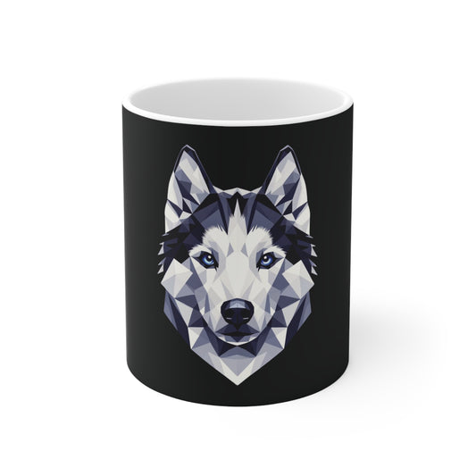 Taza "Mirada de Husky"