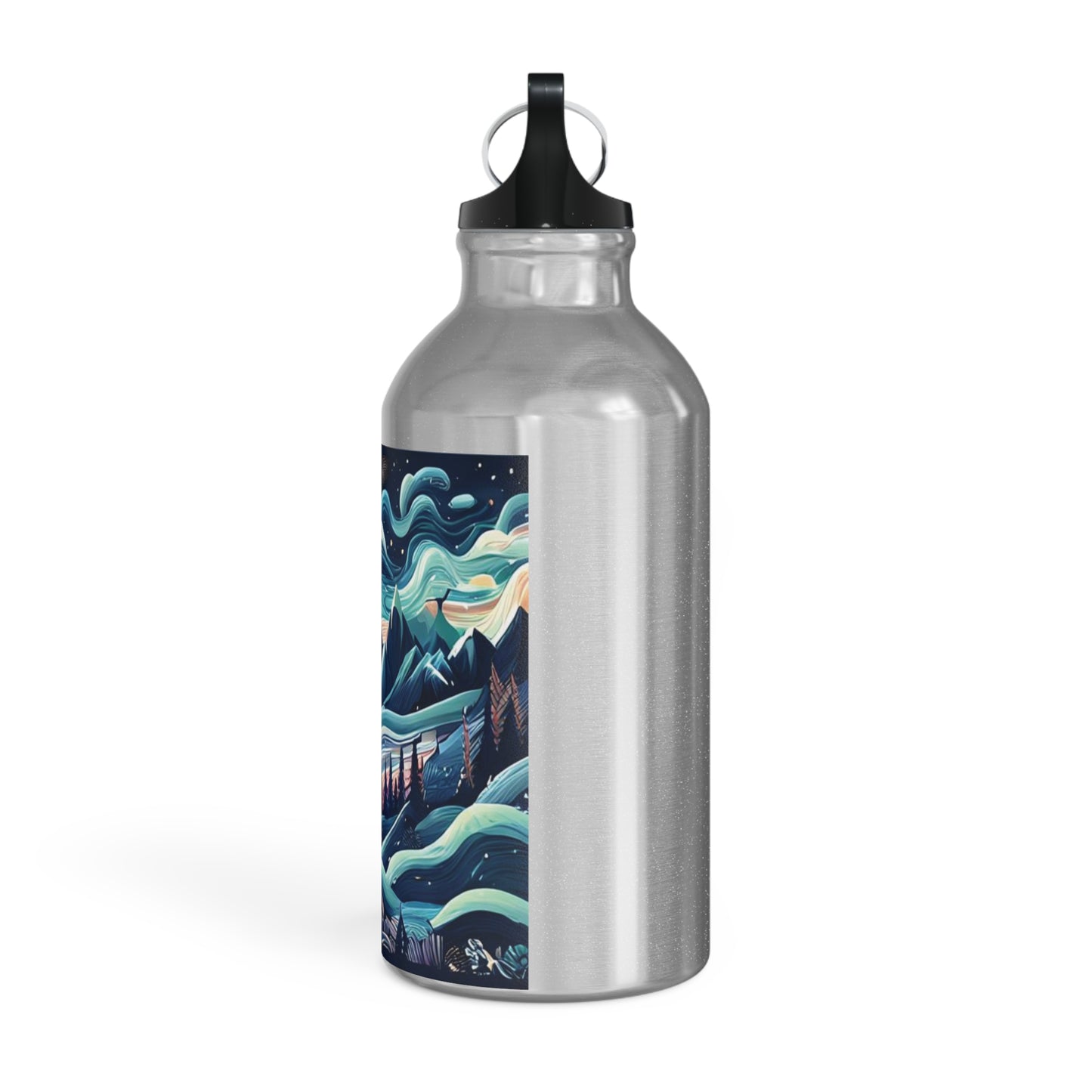 Botella Metálica Nocturna de 400ml - Paisaje Lunar