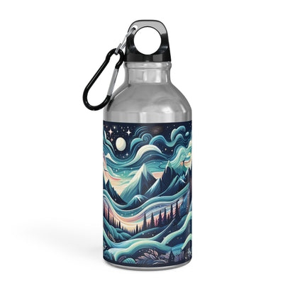 Botella Metálica Nocturna de 400ml - Paisaje Lunar