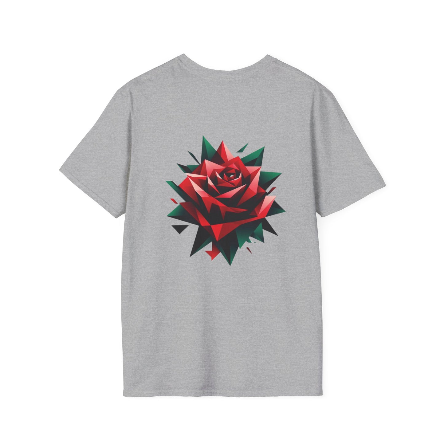 Camiseta Unisex "Rosa Geométrica