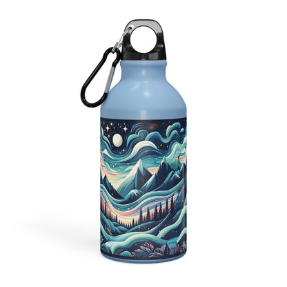 Botella Metálica Nocturna de 400ml - Paisaje Lunar