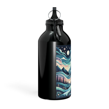 Botella Metálica Nocturna de 400ml - Paisaje Lunar