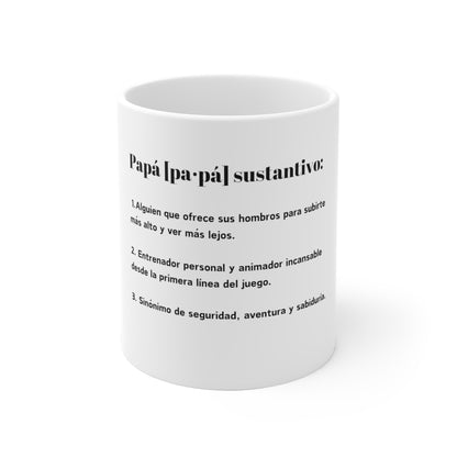 Taza "Definición de Papá"