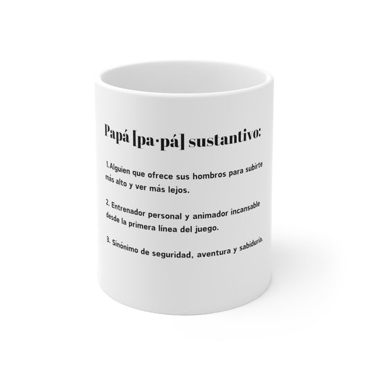 Taza "Definición de Papá"