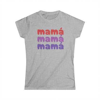 Eco de Amor - Camiseta Mamá Tricolor